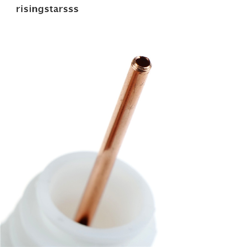 Rsid Span-new 1Pc Corong Penuang Botol Minuman Keras Bahan Stainless Steel Warna Rose Gold