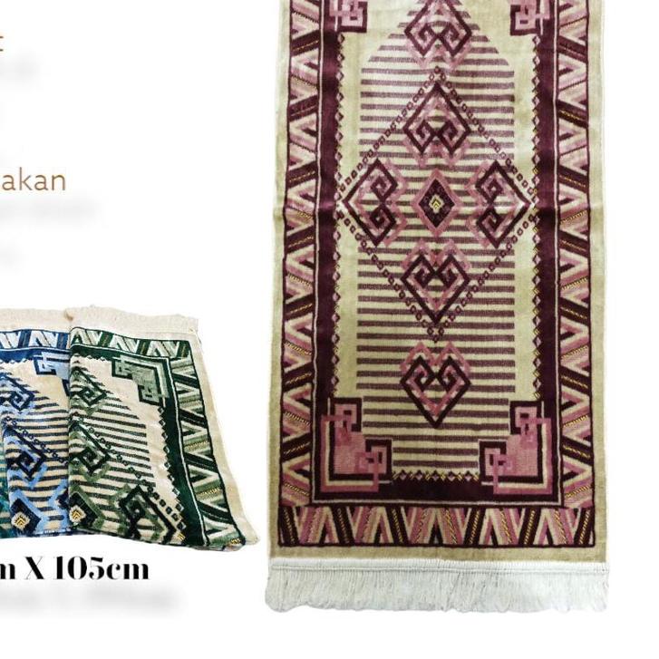 SAJADAH EXCLUSIVE YAKAR FANTASY CARPET MIDI / SAJADAH YAKAR FANTASY /YAKAR FANTASY CARPET