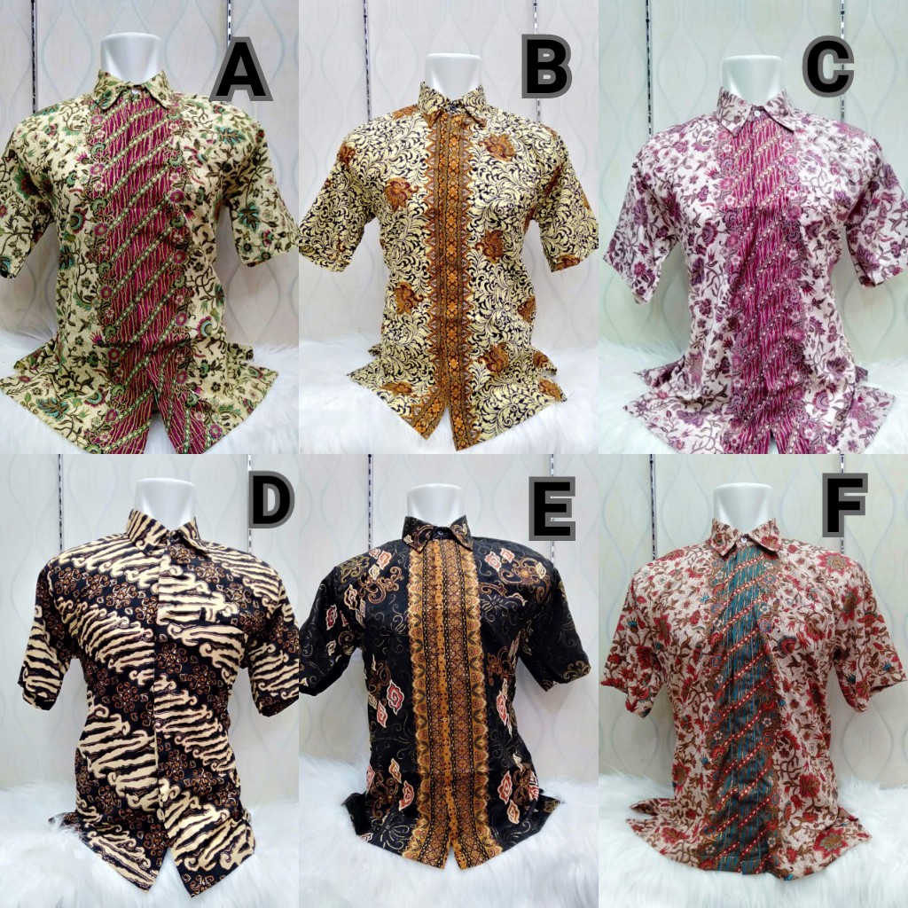 Aneka Pilihan Kemeja Lengan Pendek New Motif