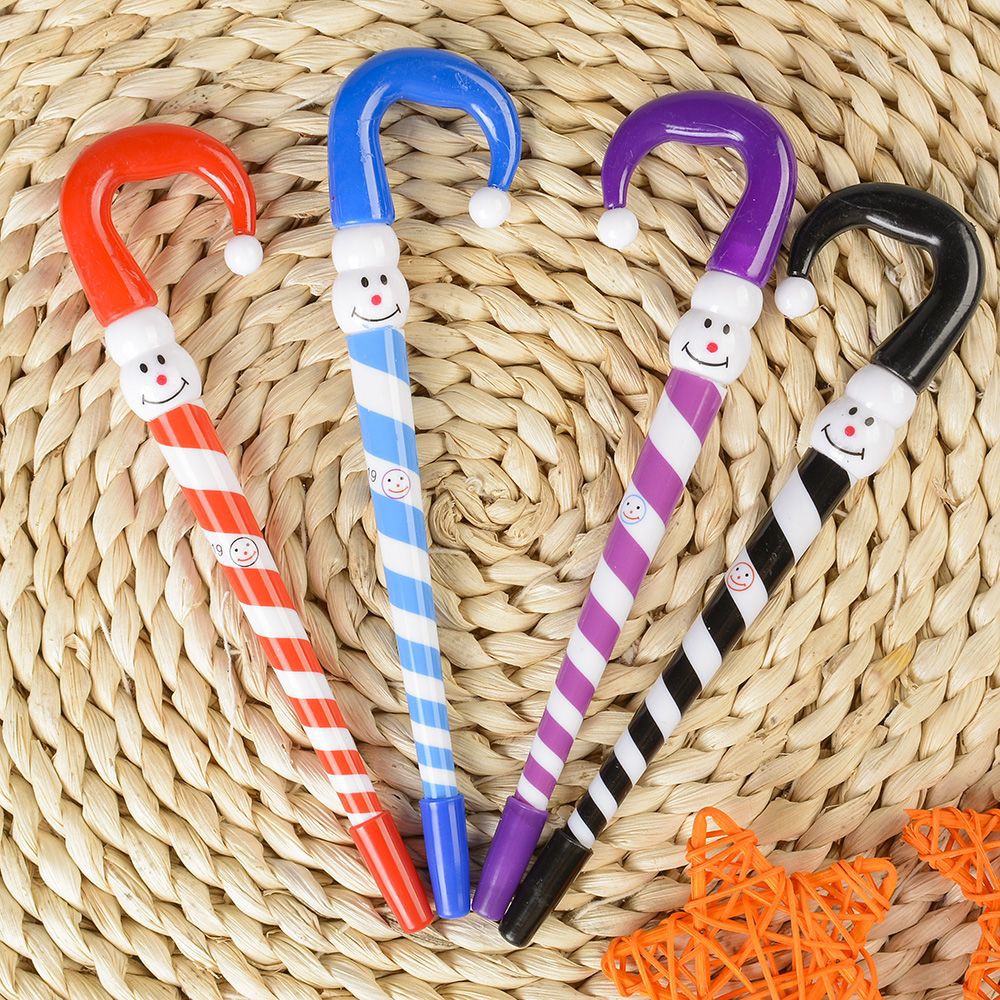 

INDORETAIL | Pena kreatif Korea Lucu Kartun Alat Tulis Natal Snowman Payung Ballpoint Pens Sekolah