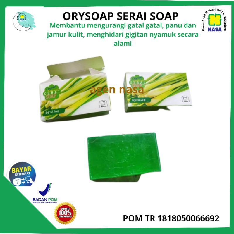 Sereh Soap Nasa Sabun Sereh Nasa Indonesia