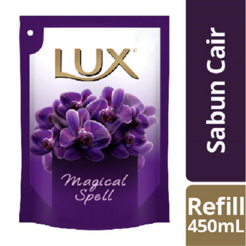 Lux Magical Orchid Sabun Cair Refill 450ml