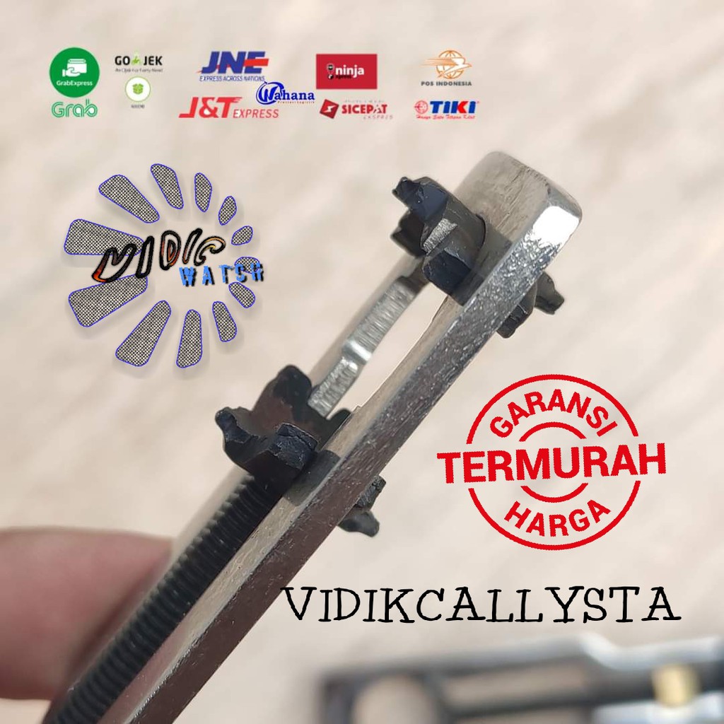 Alat pembuka tutup belakang jam tangan arloji Case opener 55mm Persegi