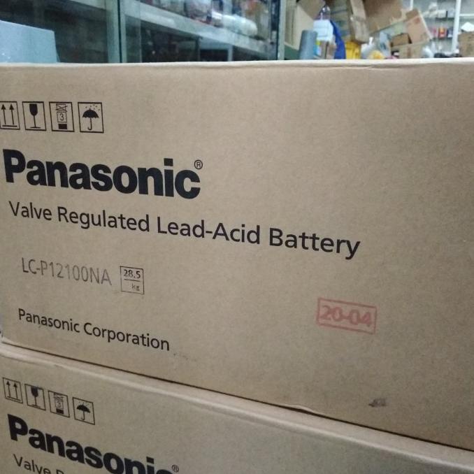 aki kering panasonic 12v 100Ah