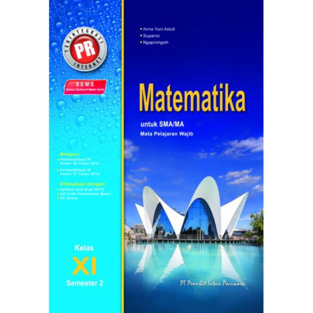 Buku Pr Wajib Matematika Kelas Xi 11 Sma Ma Semester 02 Kurikulum 2013 Intan Pariwara Shopee Indonesia