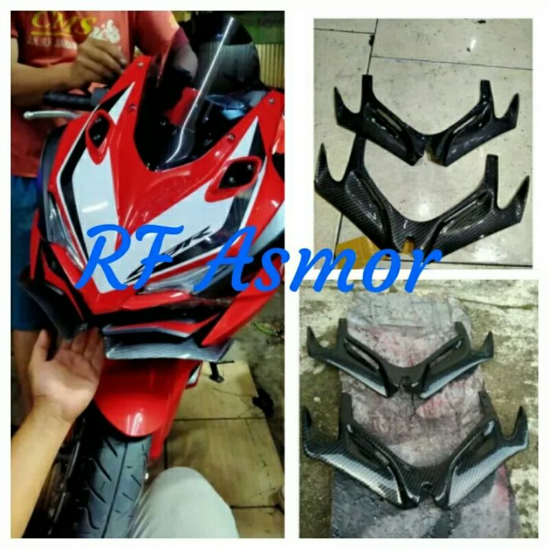 Winglet CBR 250RR Karbon Winglet CBR 150R 2021 K45R Facelift CBR 150R / Winglet Karbon CBR 2021 ( BI