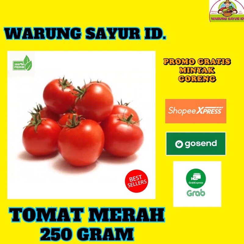 

TOMAT MERAH 250 GRAM