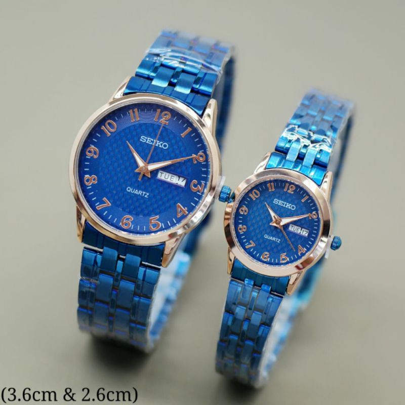 jam tangan pria dan wanita couple Seiko 5