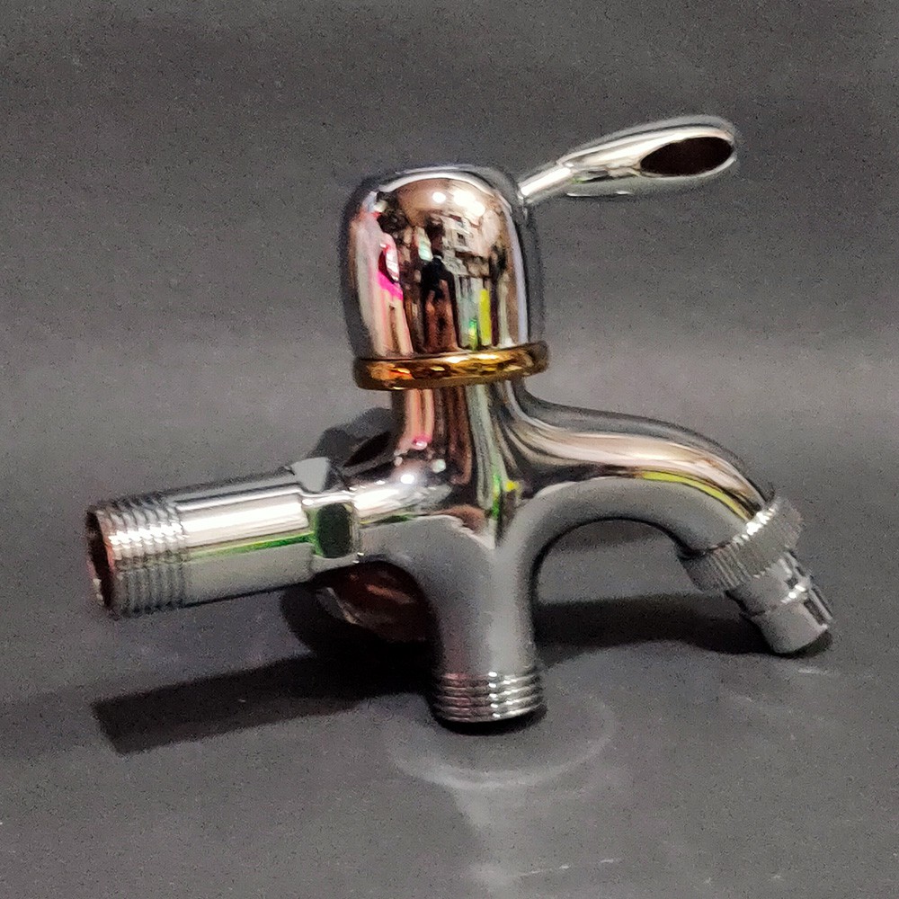 KERAN CABANG 2 STAINLESS ONDA 1/2 INCH