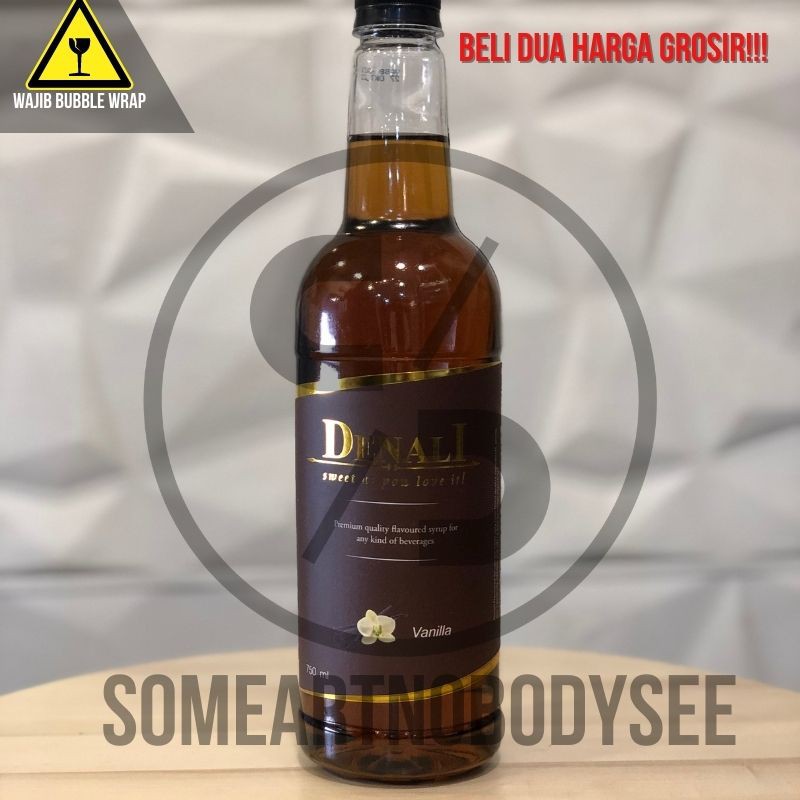 

Syrup Denali Vanilla Sirup Rasa Vanilla 750ml