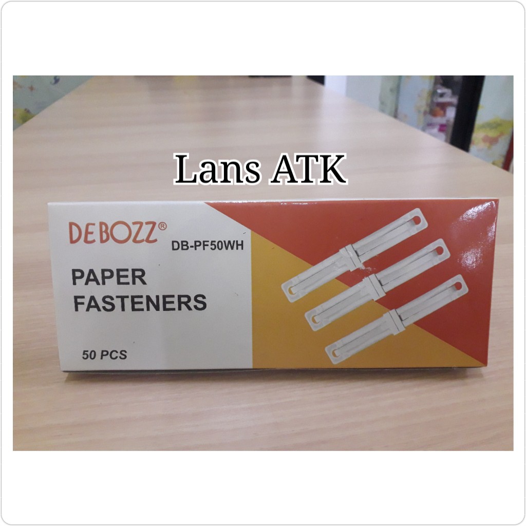 

Debozz Paper Fastener / Ako Putih - 50 Pc