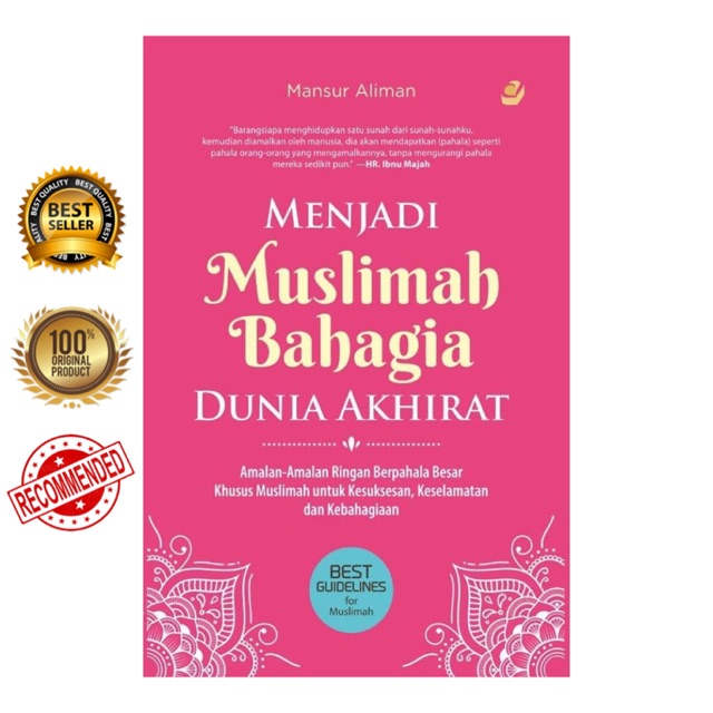 Jual MENJADI MUSLIMAH BAHAGIA DUNIA AKHIRAT: Amalan-Amalan Ringan ...