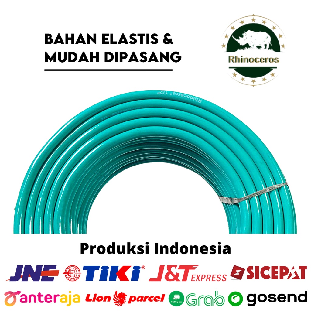 Selang Air DOP 5/8inch 2MM 100Meter Rhinoceros Selang Air Taman