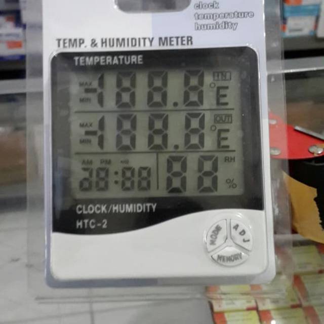 Termometer Suhu Ruangan HTC-2 atau Termometer Digital Ruangan
