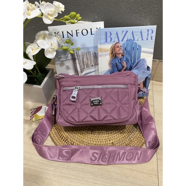 Tas selempang wanita Tas Sighmon 67305 bahan Kanvas. Tas Wanita Tas Sighmon ORI Tas Sighmon Import Tas Sighmon Slempang Terbaru BEST SELLER BISA BAYAR DITEMPAT.!!!!