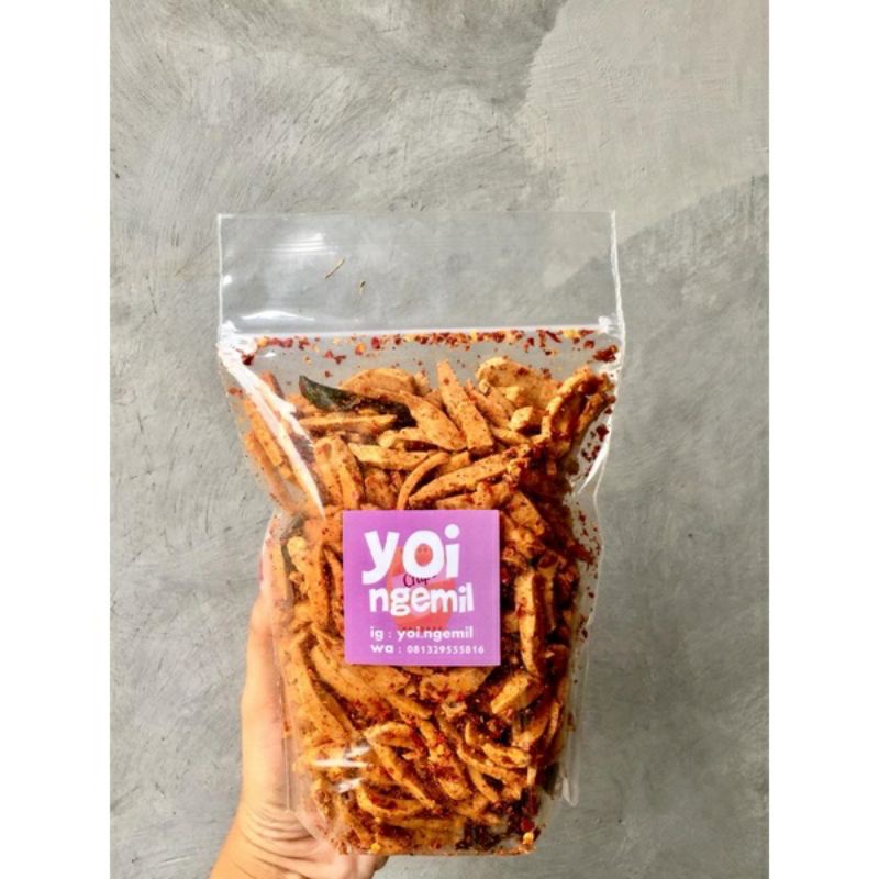 

Basreng Renyah Daun jeruk 250 gr