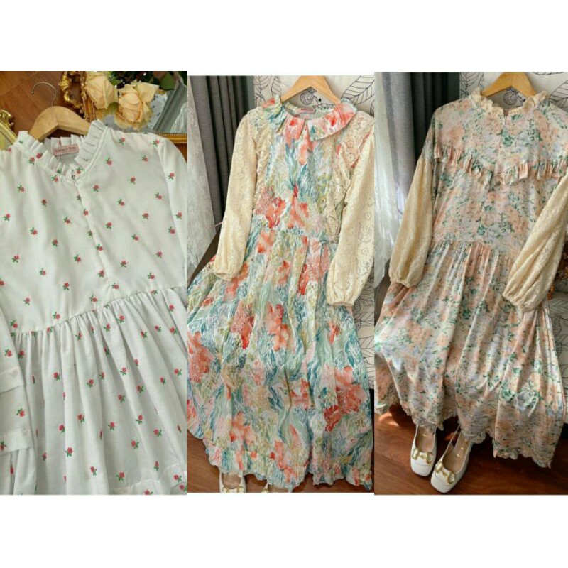 Midi & dress raya by haideeorlin