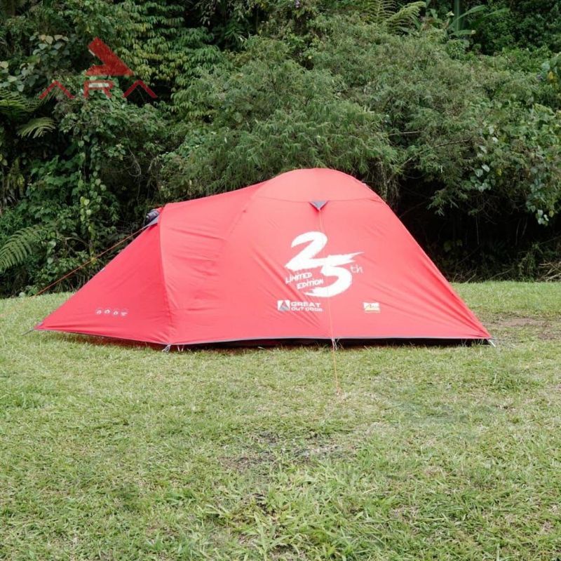 TENDA DOME CAMPING DOUBLE LAYER BORNEO 4 X GREAT OUTDOOR LIMITED EDITION - 100% ORIGINAL