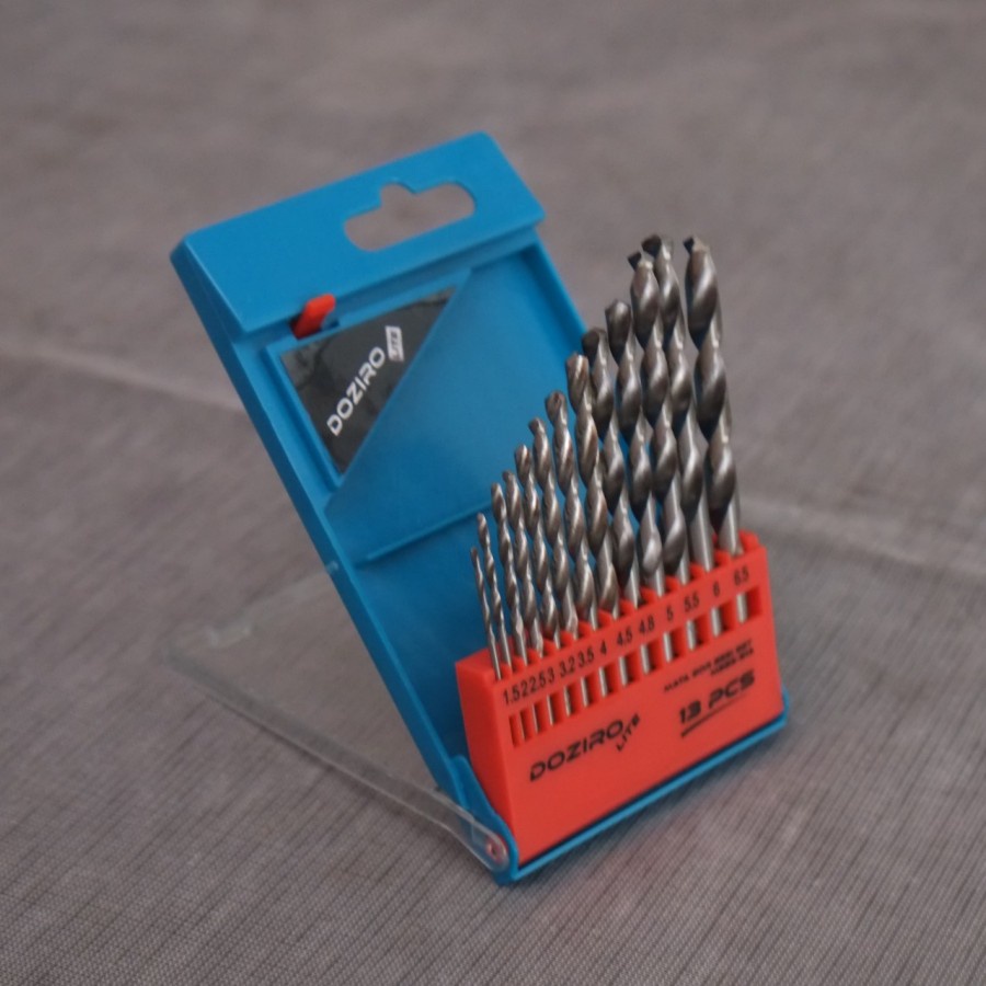 Mata Bor Besi Set 13pcs Drill Bits Set