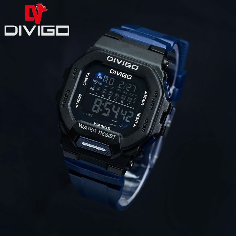 DV 7209 Original Jam Tangan Divigo Kasual Fashion Bisa COD