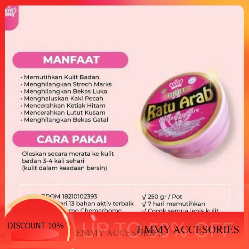 Bibit Ratu Arab Original 250gr (new packing)