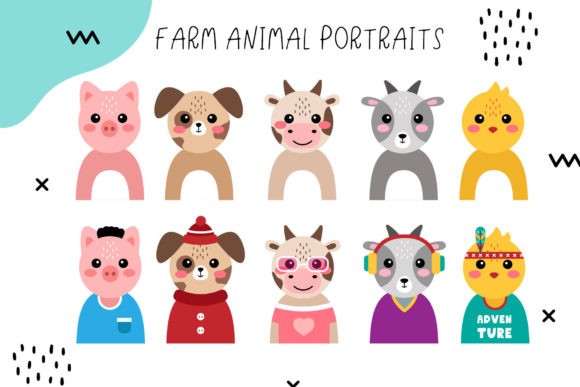 Lovely Animals Creator - Vector Designs