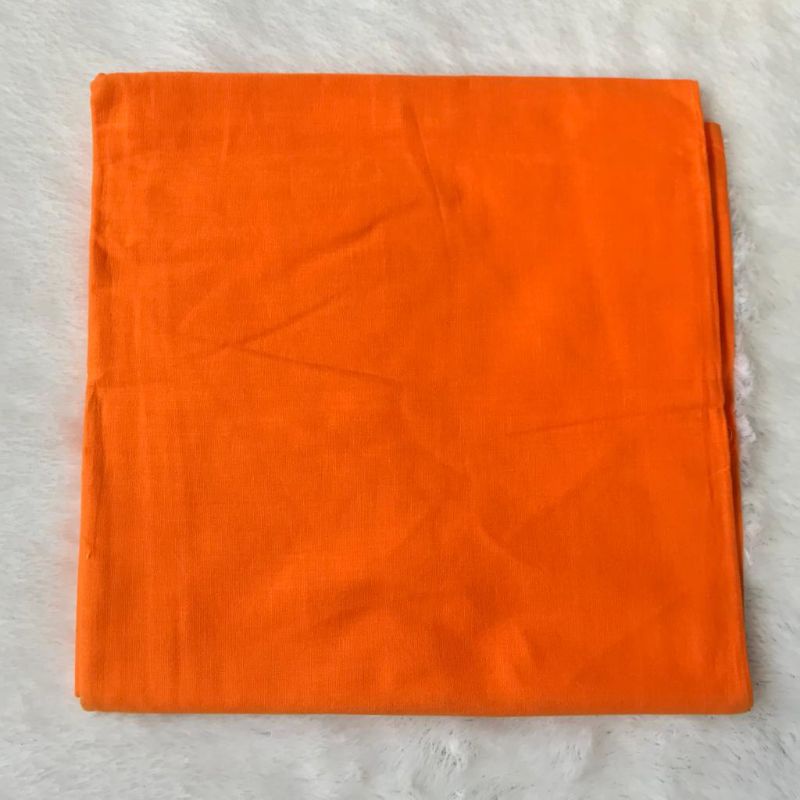 Kamen putih lembaran | Kain lembaran polos UNISEX cewe cowo-Orange defect