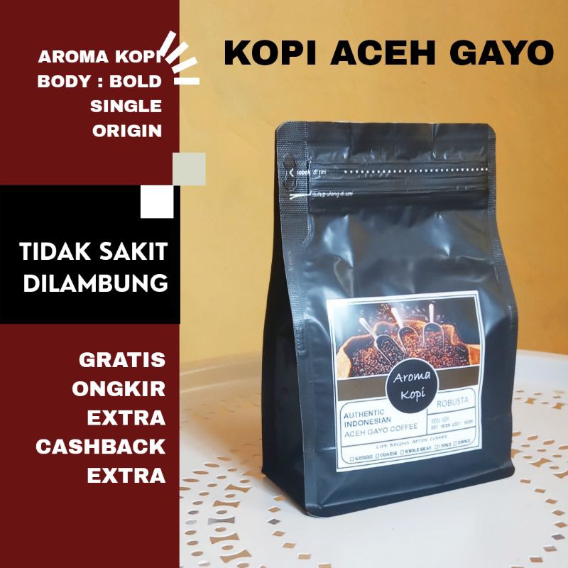 

Kopi Bubuk Robusta- Dejavu Aroma Kopi. Kopi Aceh Gayo 150 200 250 Gram