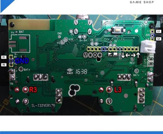 Motherboard Papan PCB Stik Stick OP PS3