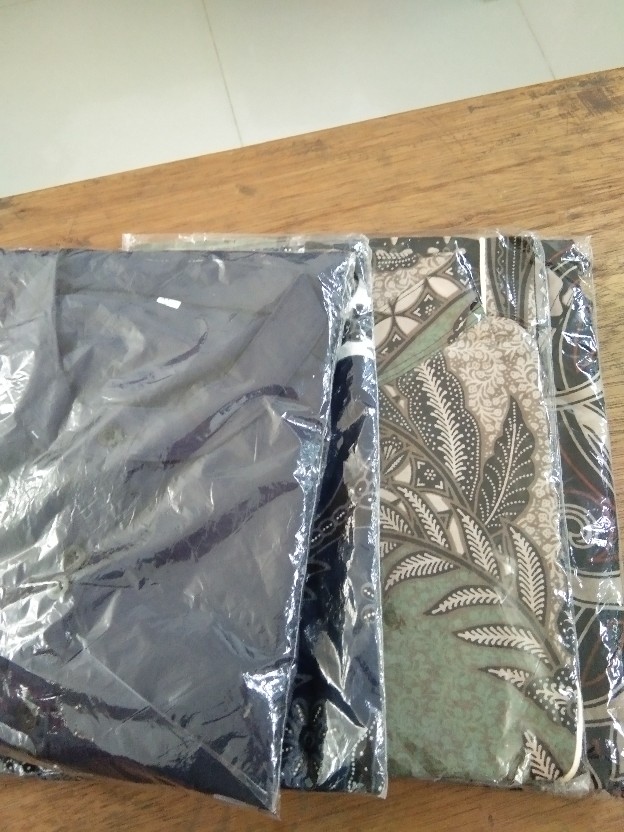 Tey-17 Batik Wanita Asj Sa Hrb026 Kenongo Kemeja Tosca Pendek