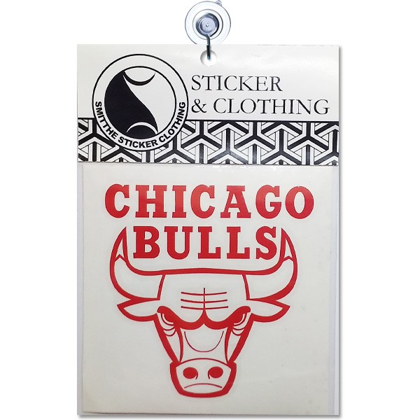 Stiker Chicago Bulls Logo Basket Cutting Sticker untuk aksesoris Mobil Motor