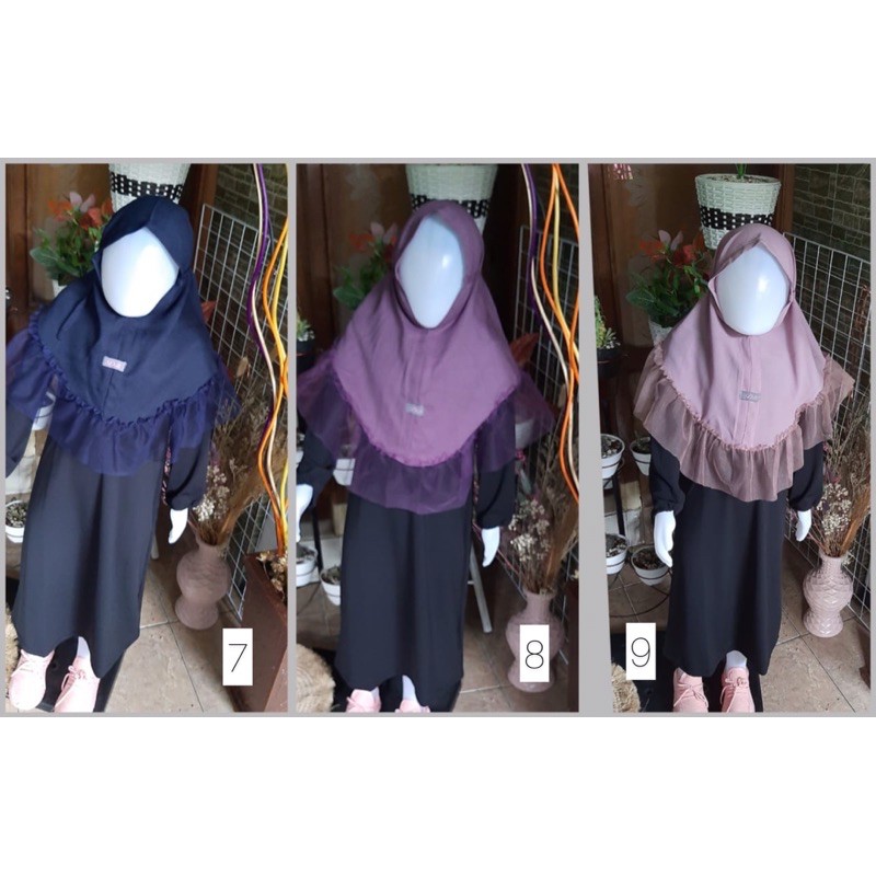 HIJAB BERGO ANAK PREMIUM