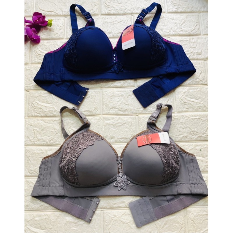 MISSLILY  | BRA BUSA Cup Besar Kait 3 / BH Jumbo / Breathable Bra / art ML108