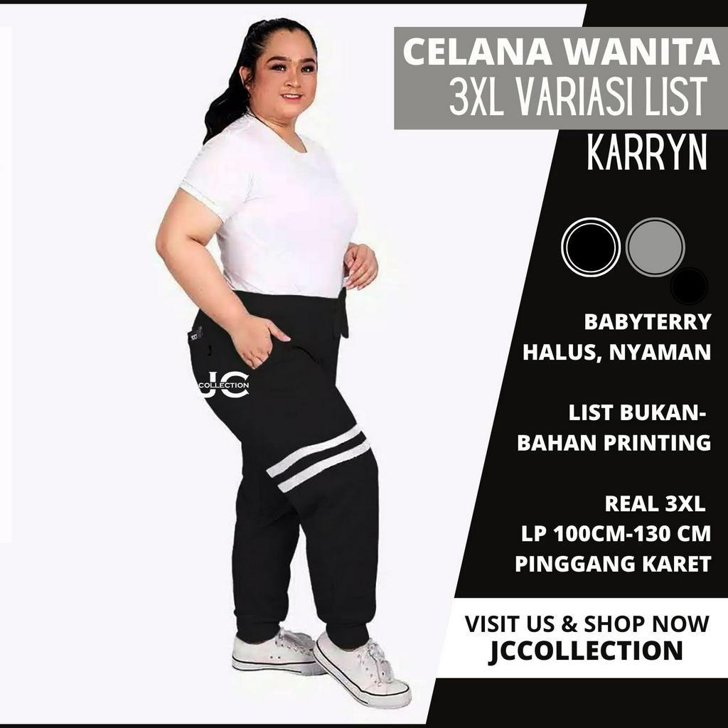 Celana Jogger Wanita Big Size Pria Karrinna JCCollections