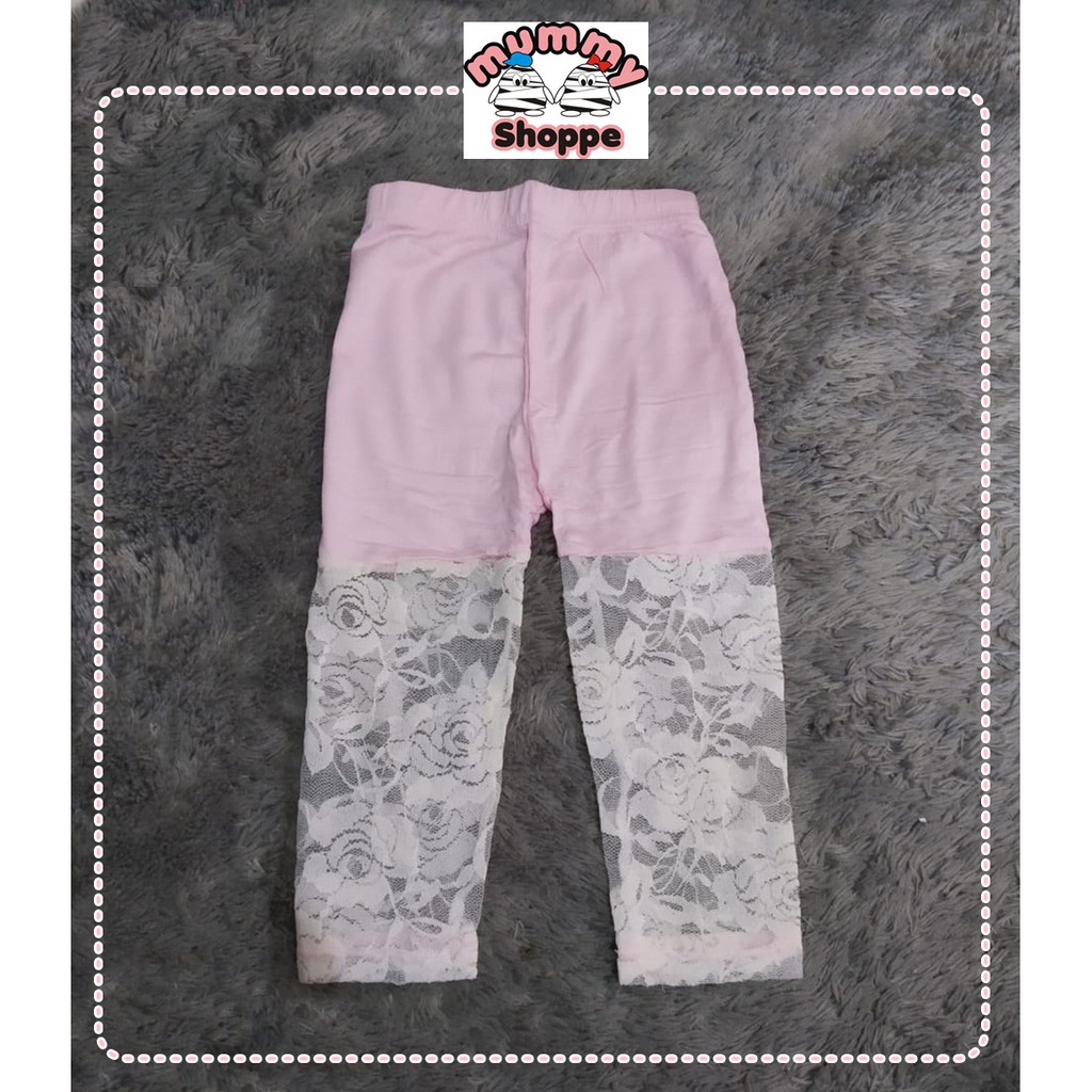 Legging anak perempuan J2 D0972 Pink