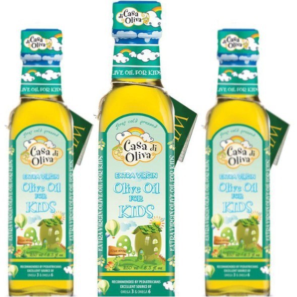 Extra Virgin Olive Oil ( EVOO) - Casa di Oliva - Minyak Zaitun Anak Ukuran 250ml