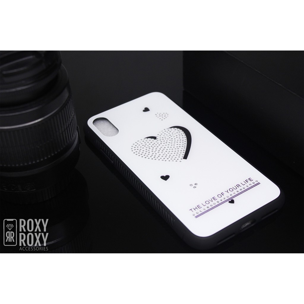 Glass Case Oppo F9 A3S A7 A71 Premium