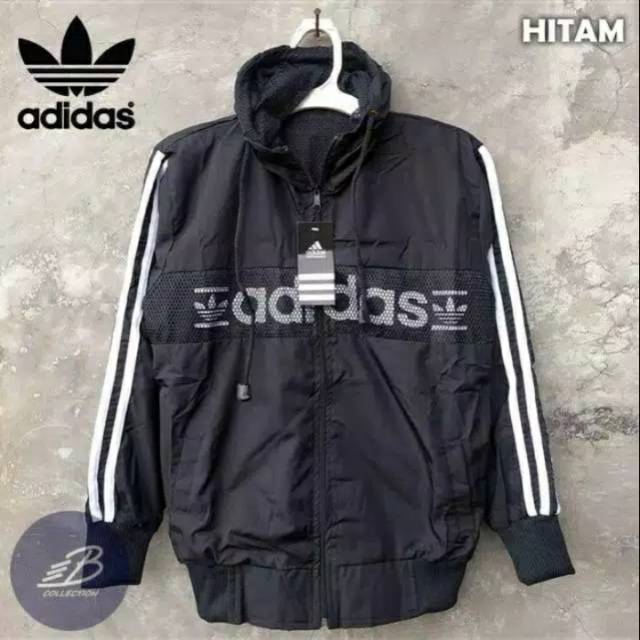 Jaket anak adidas parasut