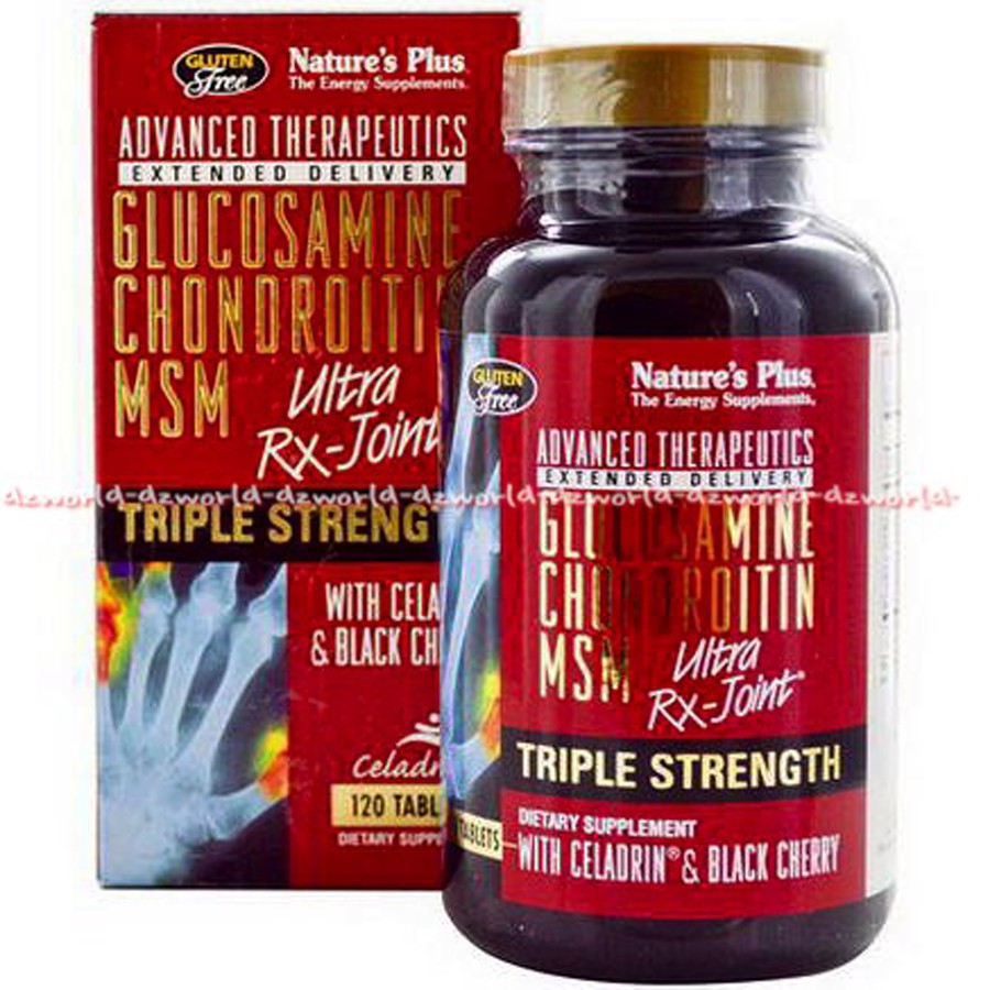 Nature's Plus Glucosamine Multivitamin Untuk Nyeri Sendi Dan Rhematik 120 Kapsul