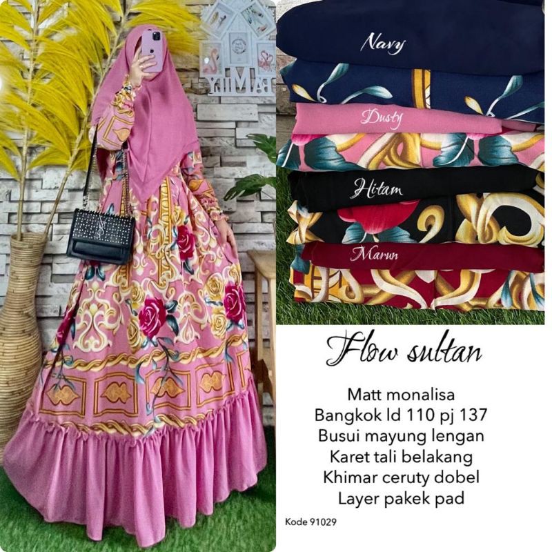 Gamis Syar'i Flow Sultan