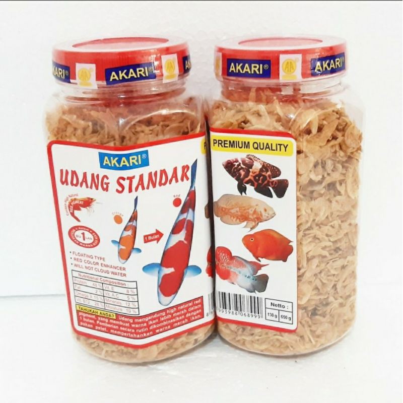 

udang kering akari makanan ikan udang kering bagus murah kualitas tinggi
