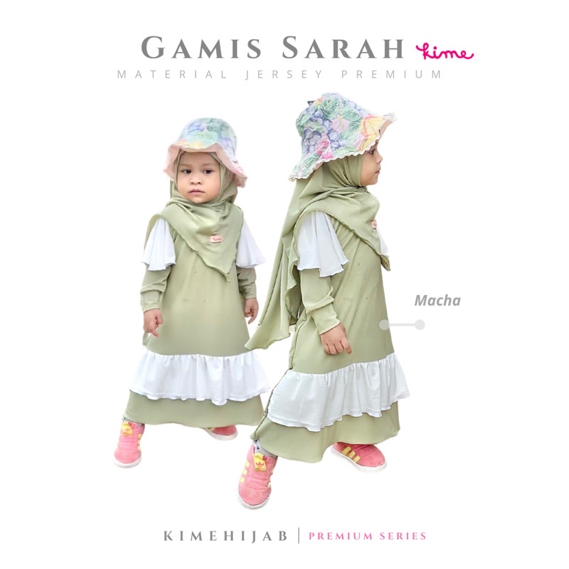 Gamis Anak Perempuan Syar’i Sarah by kimehijab