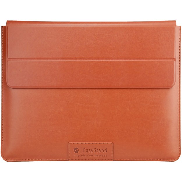 SwitchEasy Easy Stand Classic Leather Sleeve for MacBook Air Pro 13 16