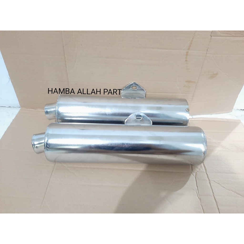 silincer satria fu selencer fu knalpot fu suara standar dan racing bobokan