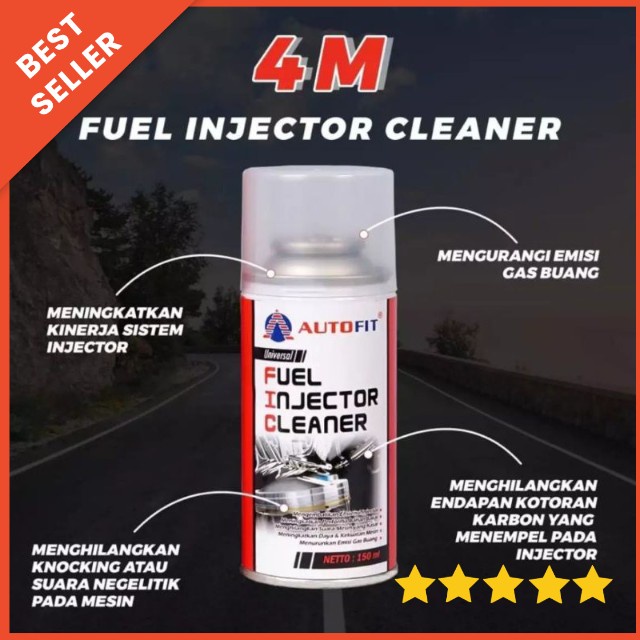 PROMO MERDEKA !! FUEL INJECTOR CLEANER 150 ML AUTOFIT MENGEMBALIKAN PERFORMA MESIN SEPERTI BARU