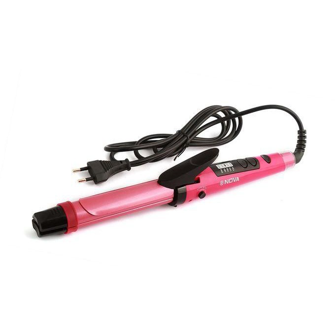 BIG NOVA  NHC 1818  CATOKAN RAMBUT 2 in 1/ hair curler + straightener