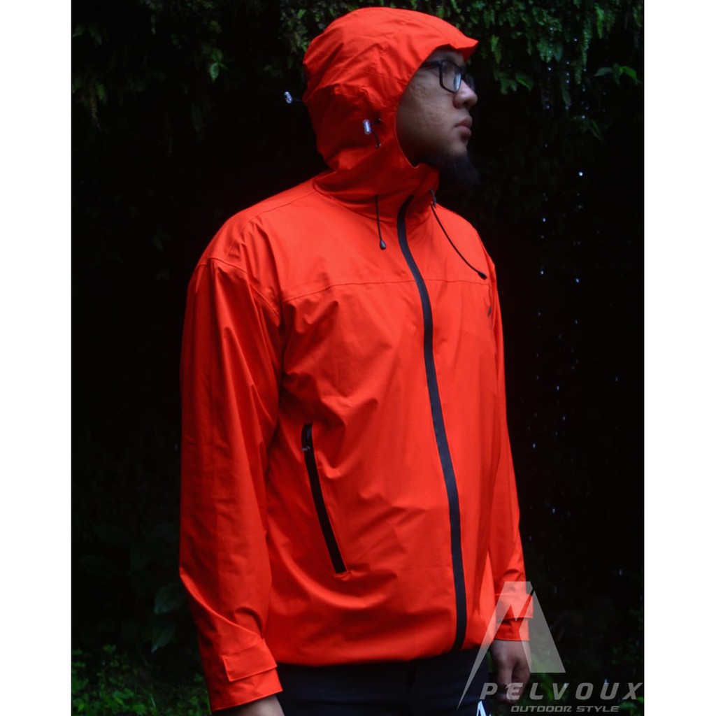 Thomgear Pelvoux Norris Rain Jacket Waterproof Windproof Jaket Tahan Air Norris Thomgear