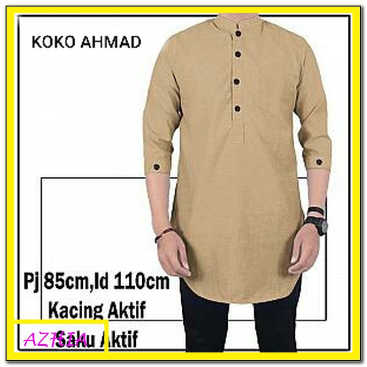  BAJU  KOKO  DEWASA KURTA  PAKISTAN TOYOBO LENGAN PANJANG 