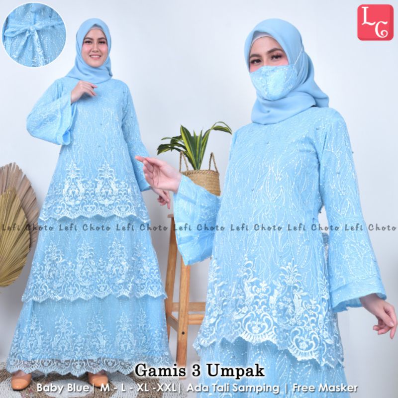 KEBAYA ORIGINAL//GAMIS 3 UMPAK//By Lefi Choto