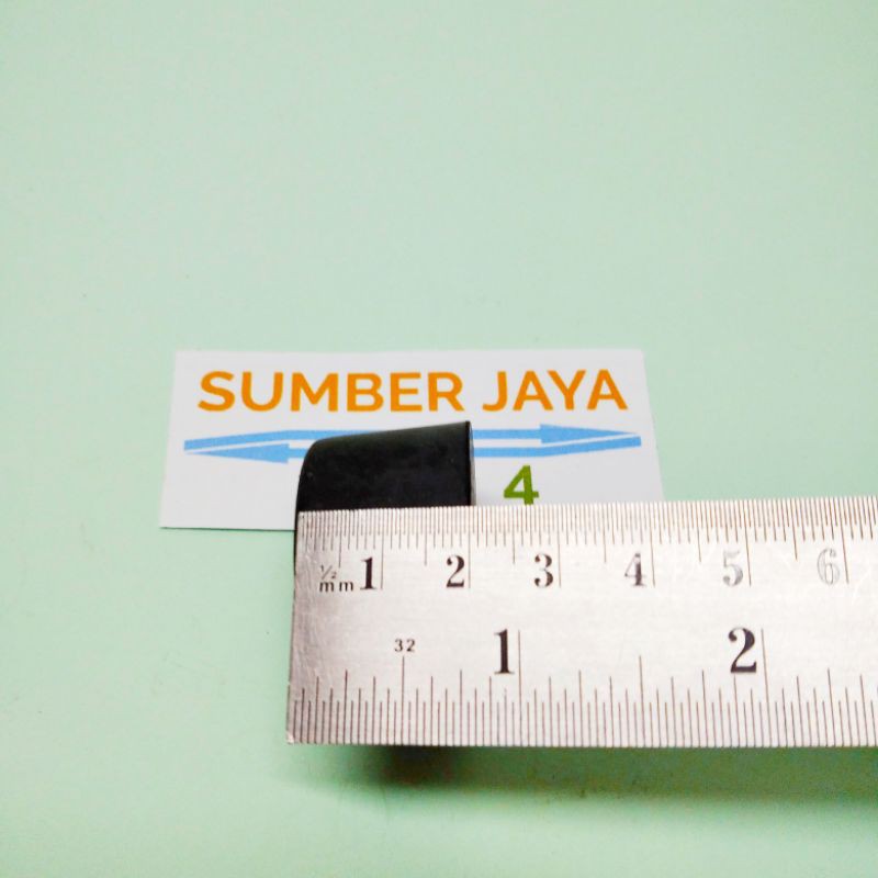 Karet Door Stop Stoper Hitam TERMURAH